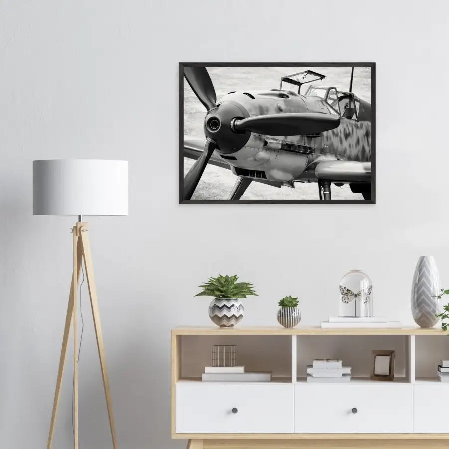 Messerschmitt Bf 109E-3 - Print Material - Gifts for pilots - Aviation apparel