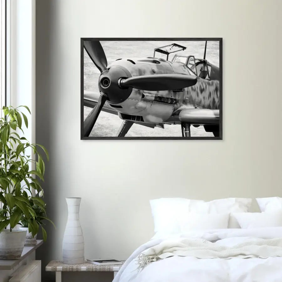 Messerschmitt Bf 109E-3 - Print Material - Gifts for pilots - Aviation apparel