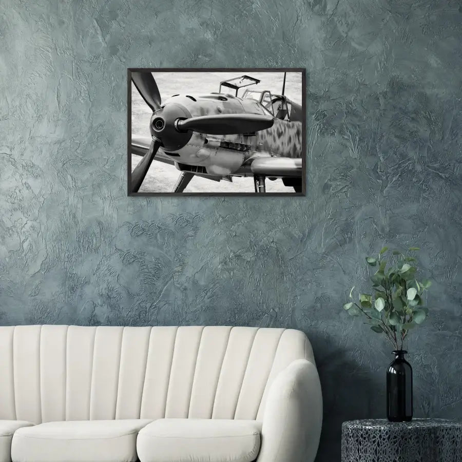 Messerschmitt Bf 109E-3 - Print Material - Gifts for pilots - Aviation apparel