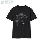 Messerschmitt Bf 109G — T-shirt - T-Shirt - Pilot gifts - WWII warbird t-shirt