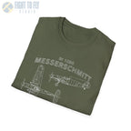 Messerschmitt Bf 109G — T-shirt - T-Shirt - Pilot gifts - WWII warbird t-shirt