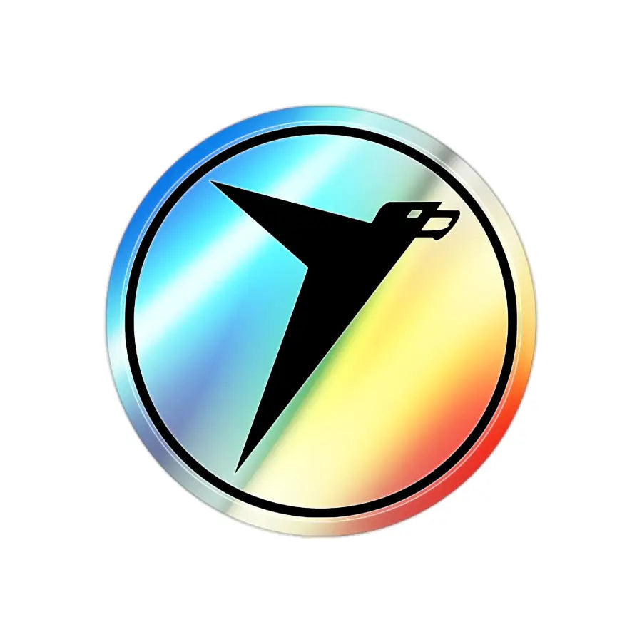Messerschmitt Holographic Die-Cut Stickers - Paper products - Pilot gifts - WWII warbird t-shirt