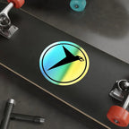 Messerschmitt Holographic Die-Cut Stickers - Paper products - Pilot gifts - WWII warbird t-shirt