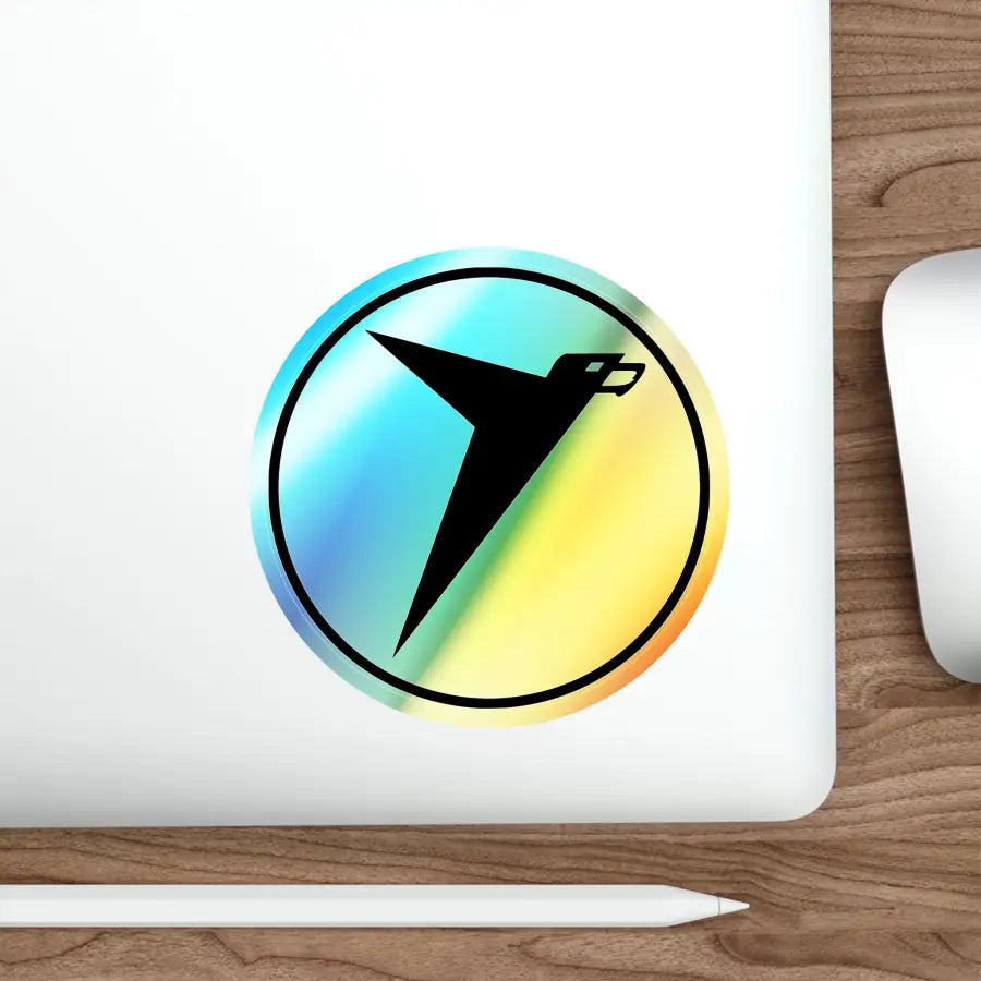 Messerschmitt Holographic Die-Cut Stickers - Paper products - Pilot gifts - WWII warbird t-shirt