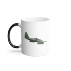 Messerschmitt Me 262 – WWII Aircraft Mug (Color Changing) - Pilot gifts - warbird t-shirt