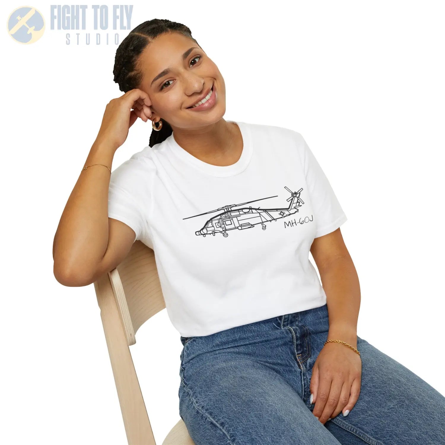 MH-60J Jayhawk T-Shirt - Pilot gifts - WWII warbird t-shirt