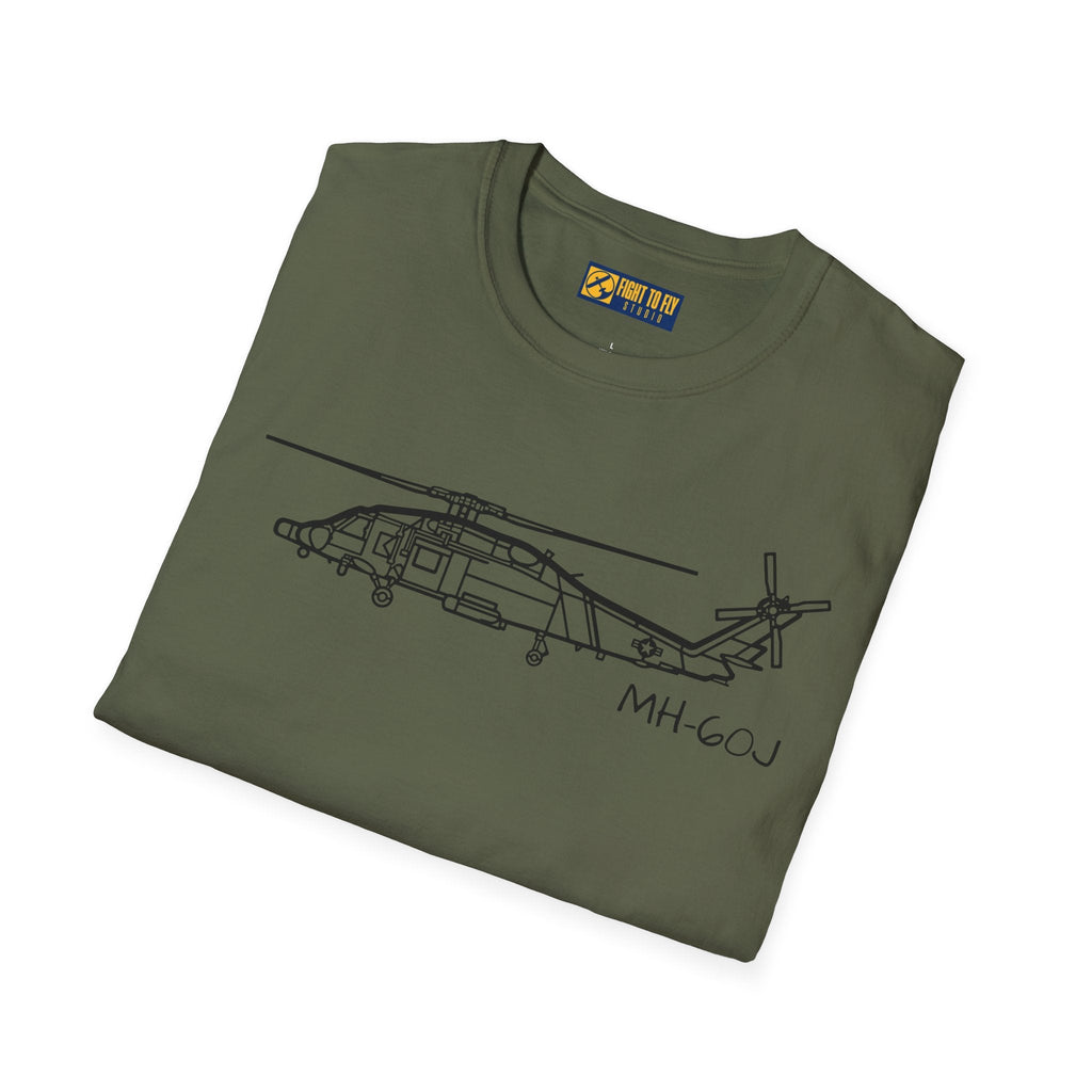 MH-60J T-Shirt – Rescue Helicopter Aviation Tee - Pilot gifts - WWII warbird t-shirt