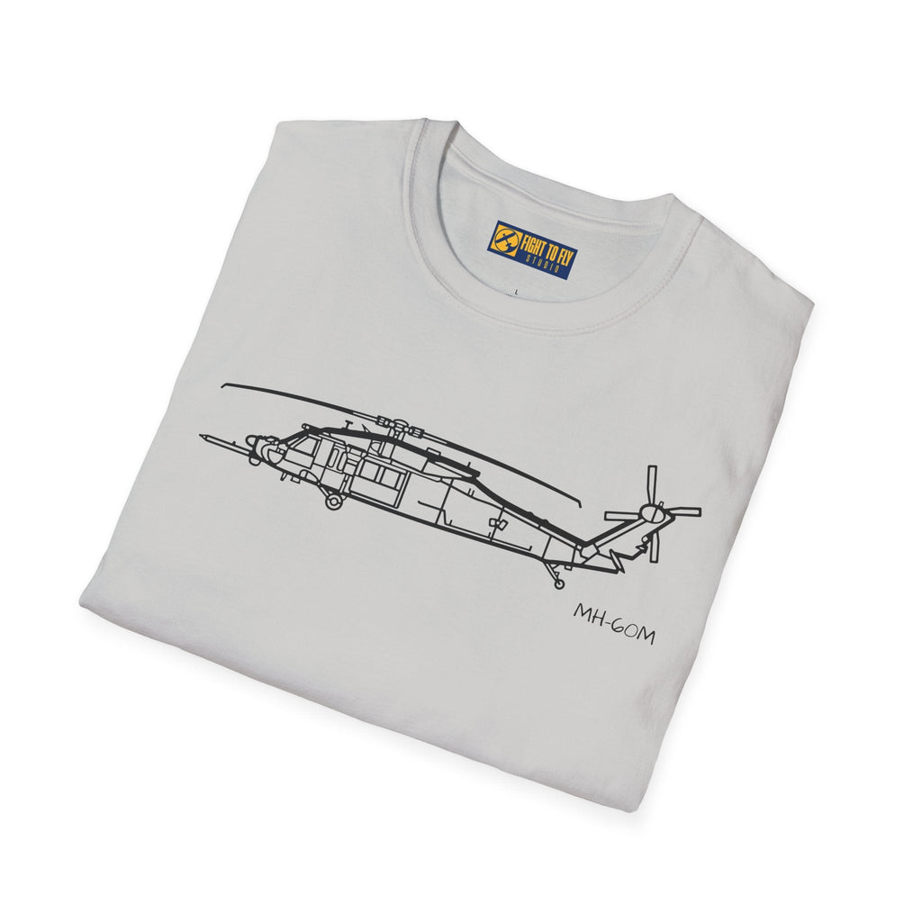MH-60M T-Shirt – SOAR Black Hawk Special Ops Helicopter Tee - Pilot gifts - WWII warbird t-shirt