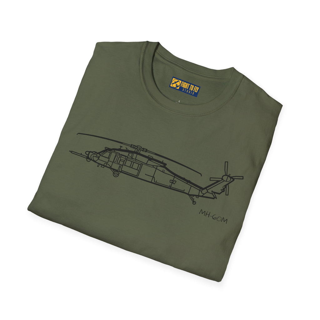 MH-60M T-Shirt – SOAR Black Hawk Special Ops Helicopter Tee - Pilot gifts - WWII warbird t-shirt