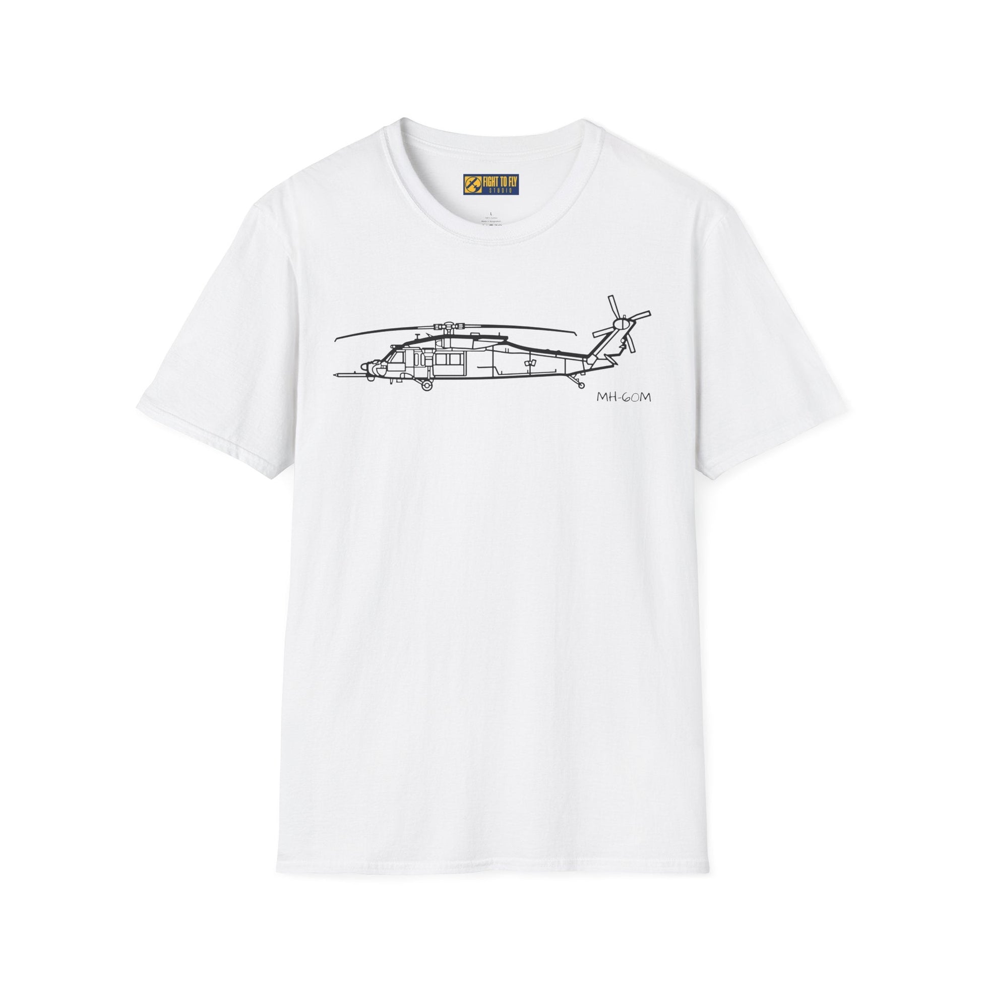 MH-60M T-Shirt – SOAR Black Hawk Special Ops Helicopter Tee - Pilot gifts - WWII warbird t-shirt