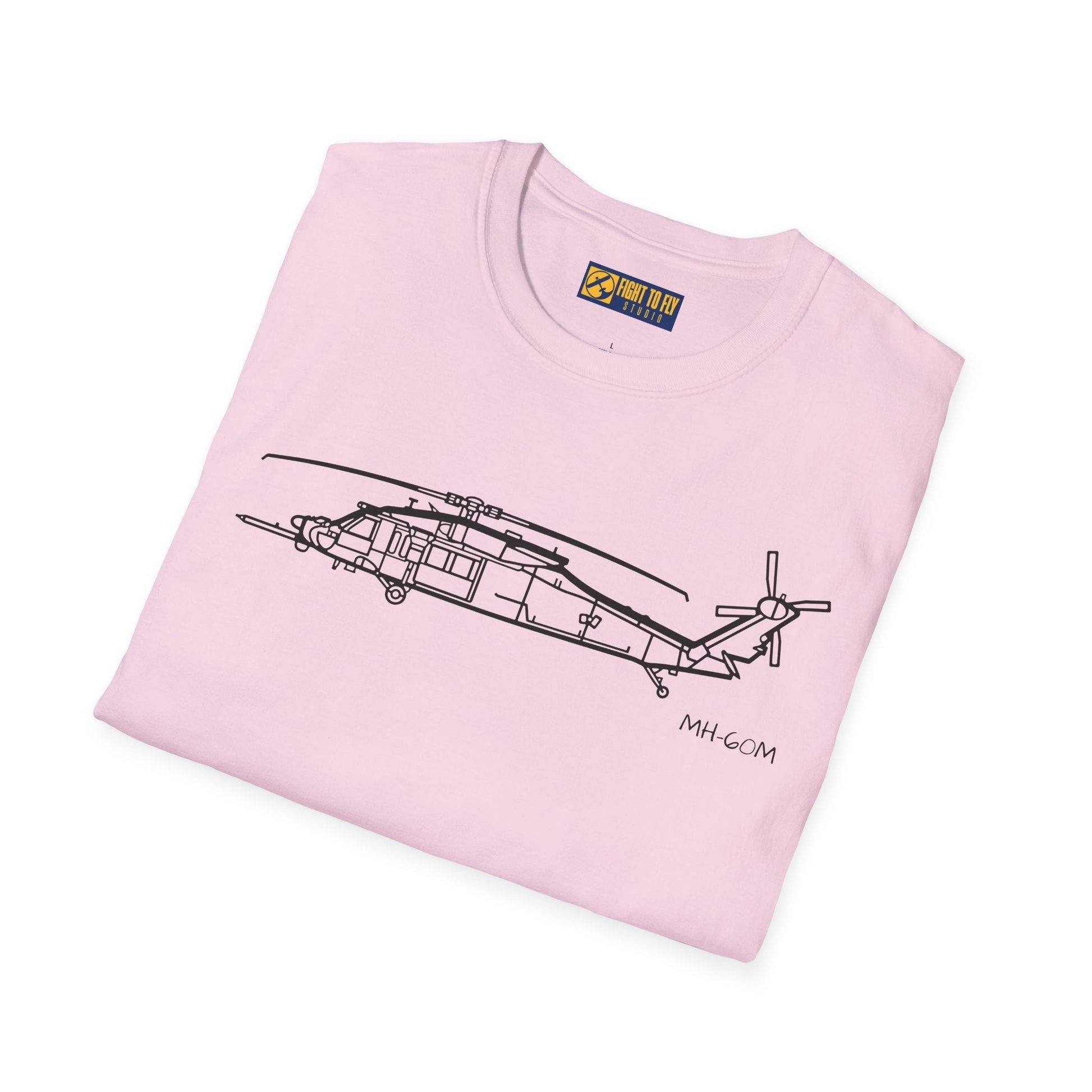 MH-60M T-Shirt – SOAR Black Hawk Special Ops Helicopter Tee - Pilot gifts - WWII warbird t-shirt