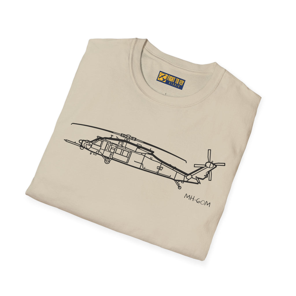 MH-60M T-Shirt – SOAR Black Hawk Special Ops Helicopter Tee - Pilot gifts - WWII warbird t-shirt
