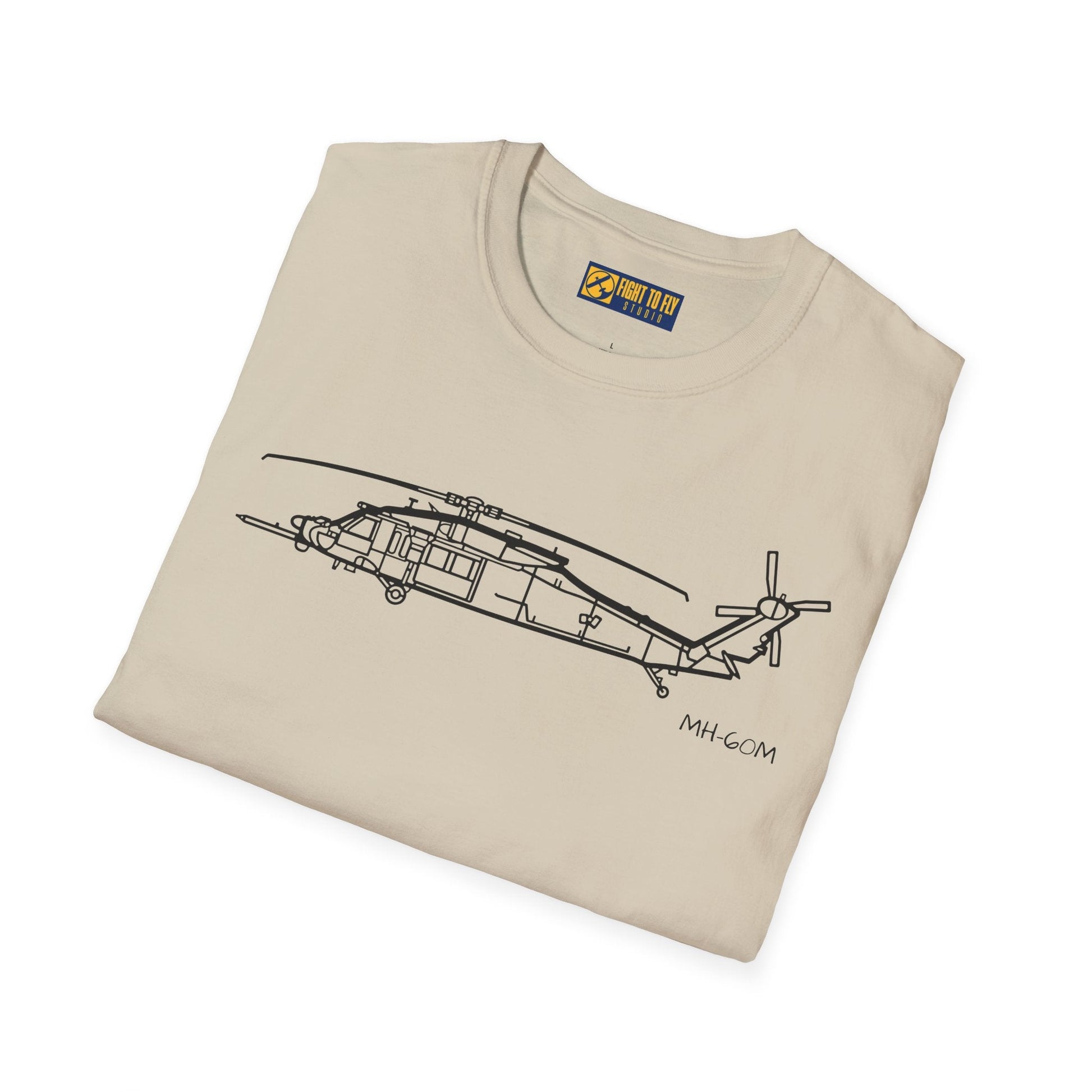 MH-60M T-Shirt – SOAR Black Hawk Special Ops Helicopter Tee - Pilot gifts - WWII warbird t-shirt