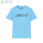 MH-60M 190th SOAR Black Hawk Special Ops T-Shirt - Pilot gifts - WWII warbird t-shirt