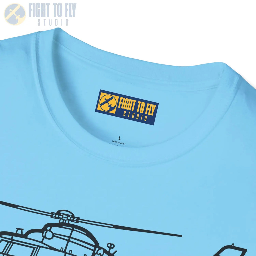MH-65 Dolphin T-Shirt - Pilot gifts - WWII warbird t-shirt