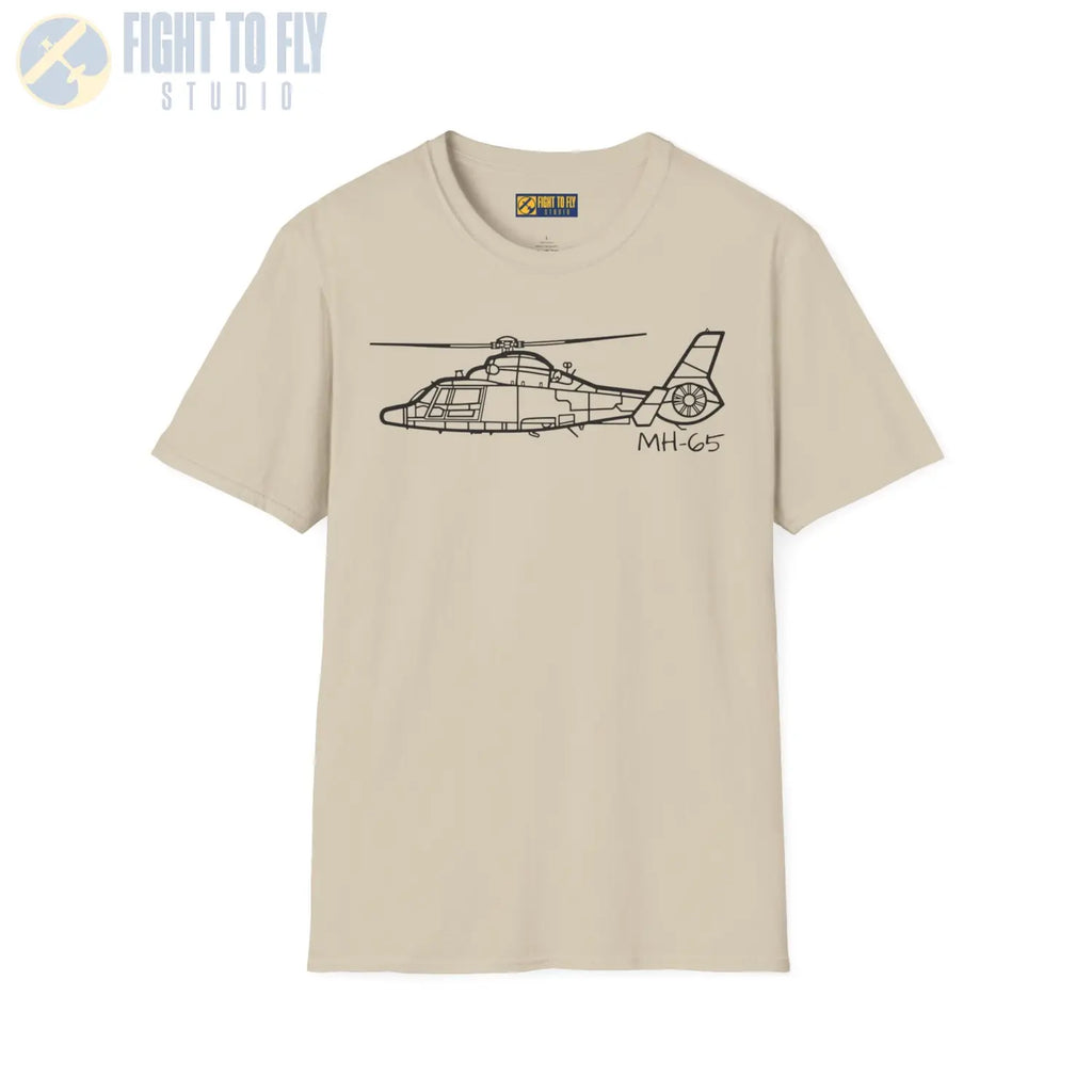 MH-65 Dolphin T-Shirt - Pilot gifts - WWII warbird t-shirt
