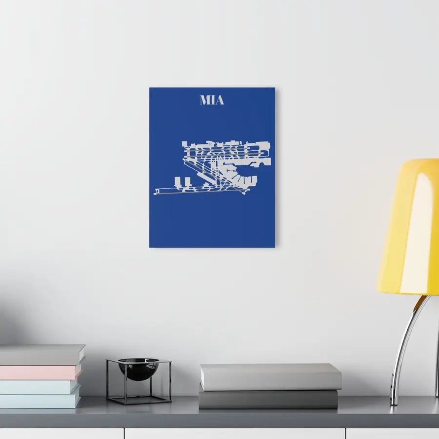 MIA - Miami International Acrylic Print - Home Decor - Pilot gifts - WWII warbird t-shirt