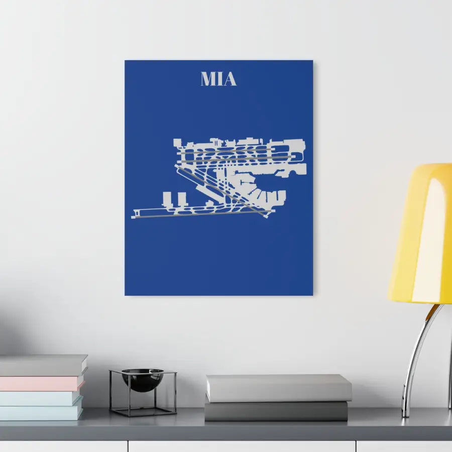 MIA - Miami International Acrylic Print - Home Decor - Pilot gifts - WWII warbird t-shirt