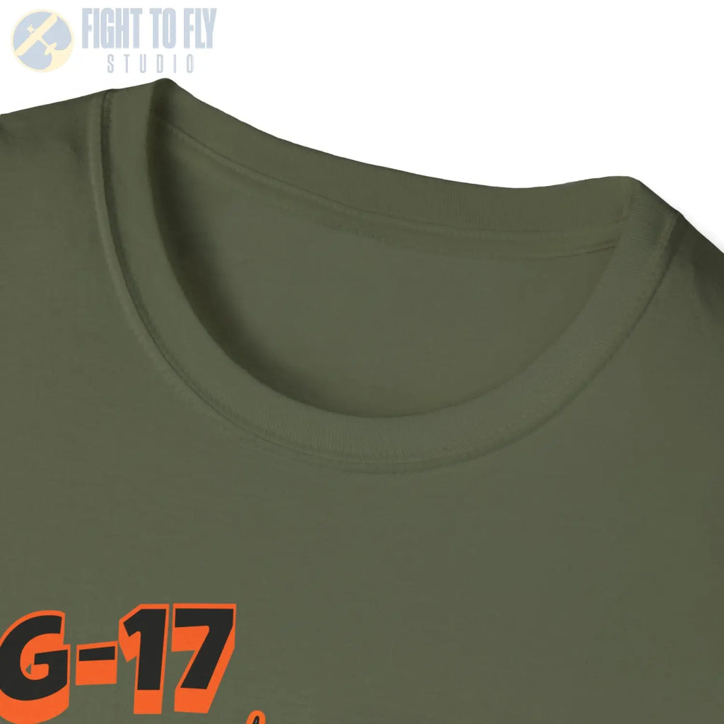 MiG-17 Comic Style T-Shirt - Pilot gifts - WWII warbird t-shirt