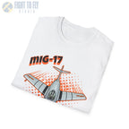 MiG-17 Comic Style T-Shirt - Pilot gifts - WWII warbird t-shirt