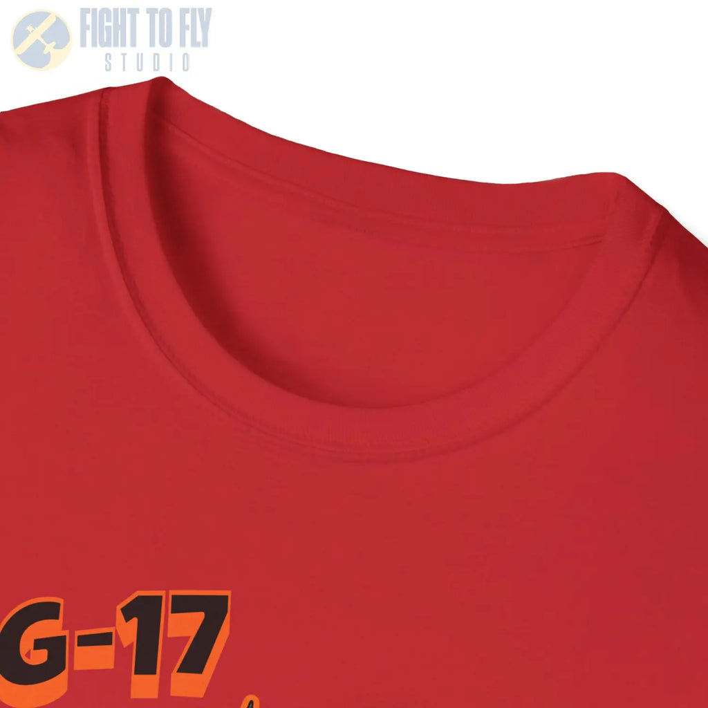 MiG-17 Comic Style T-Shirt - Pilot gifts - WWII warbird t-shirt