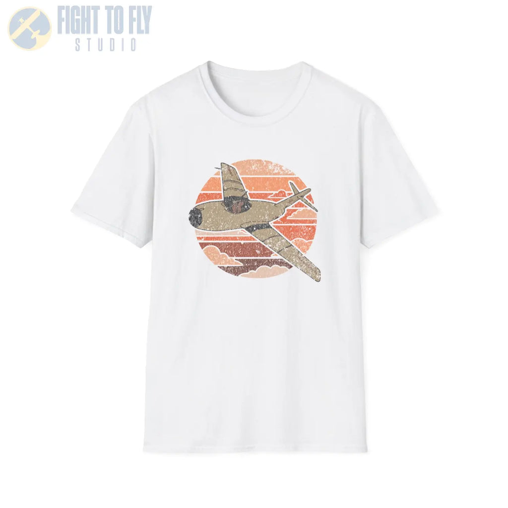 MiG-17 Retro T-Shirt - Pilot gifts - WWII warbird t-shirt