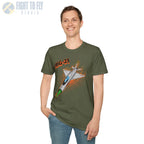 MiG-21 Comic Style T-Shirt - Pilot gifts - WWII warbird t-shirt
