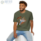 MiG-21 Comic Style T-Shirt - Pilot gifts - WWII warbird t-shirt