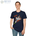 MiG-21 Comic Style T-Shirt - Pilot gifts - WWII warbird t-shirt