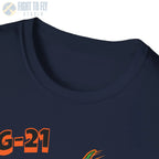 MiG-21 Comic Style T-Shirt - Pilot gifts - WWII warbird t-shirt