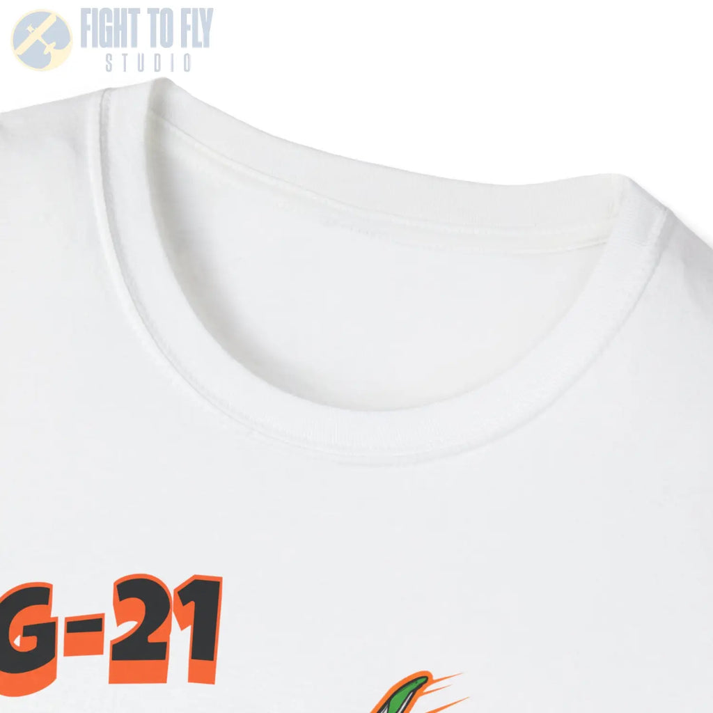 MiG-21 Comic Style T-Shirt - Pilot gifts - WWII warbird t-shirt