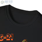 MiG-21 Comic Style T-Shirt - Pilot gifts - WWII warbird t-shirt