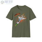 MiG-21 Comic Style T-Shirt - Pilot gifts - WWII warbird t-shirt