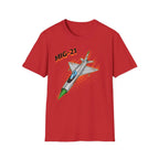 MiG-21 Comic Style T-Shirt - Pilot gifts - WWII warbird t-shirt