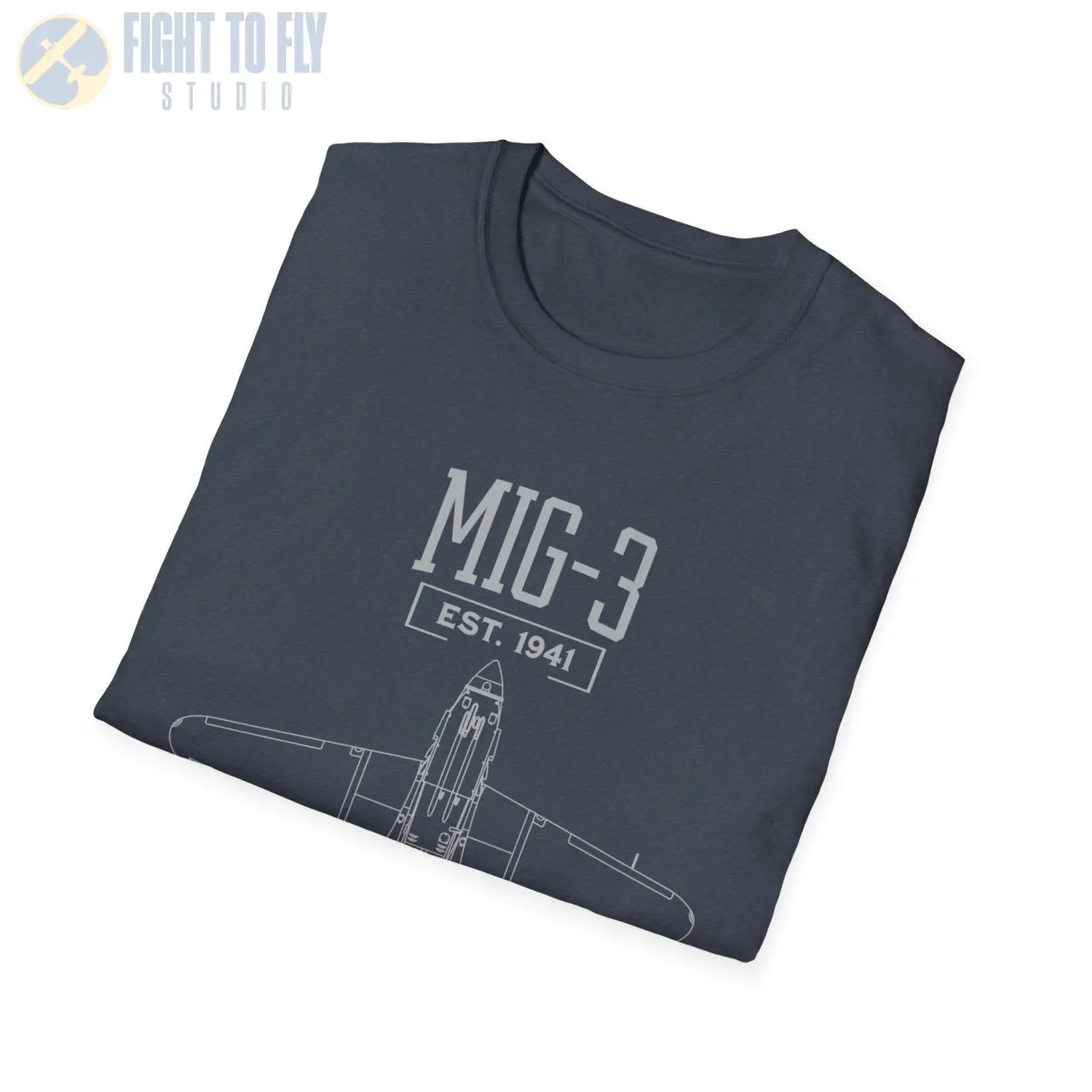 MiG-3 Premium - T-Shirt - Pilot gifts - WWII warbird t-shirt