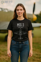 MiG-3 Premium - T-Shirt - Pilot gifts - WWII warbird t-shirt