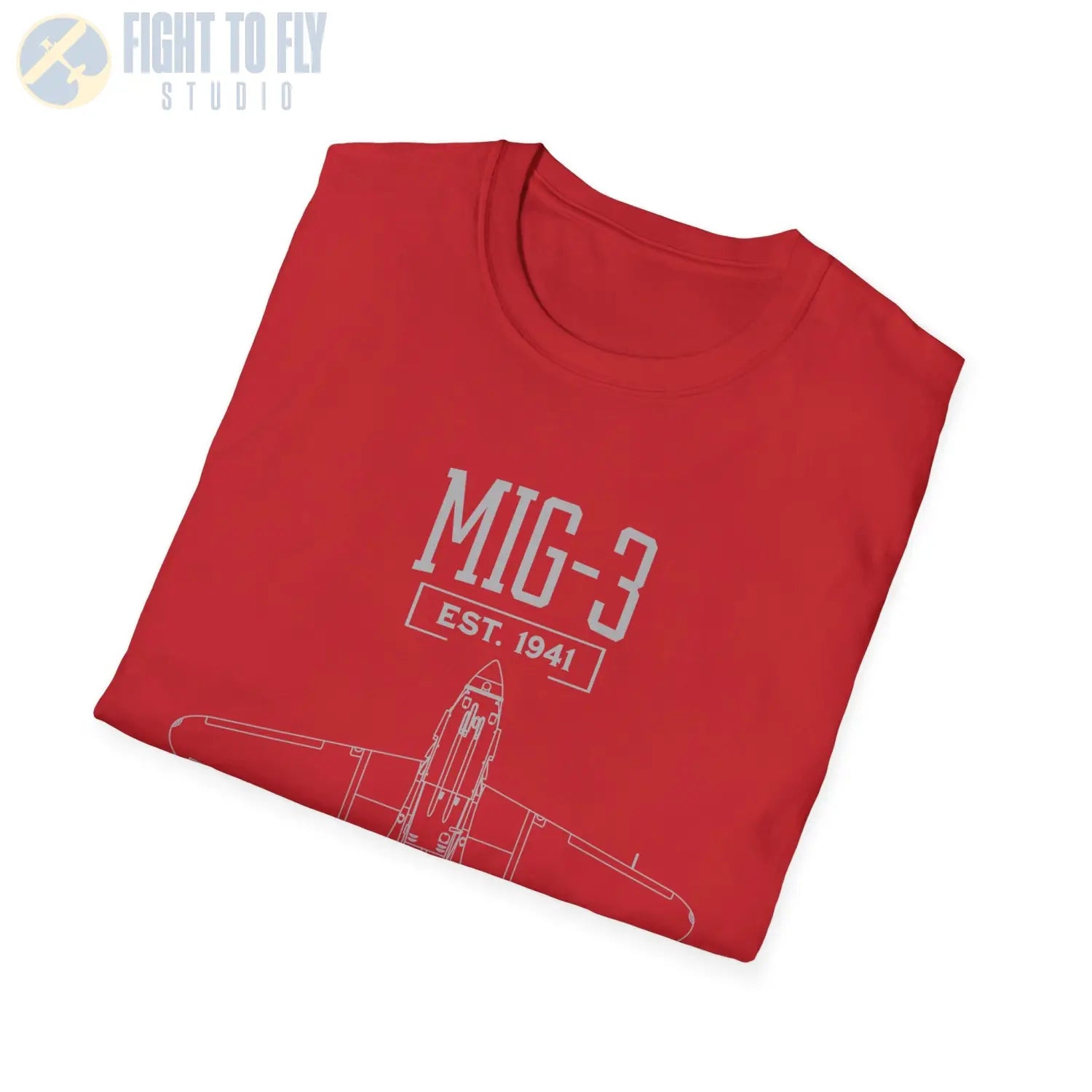 MiG-3 Premium - T-Shirt - Pilot gifts - WWII warbird t-shirt