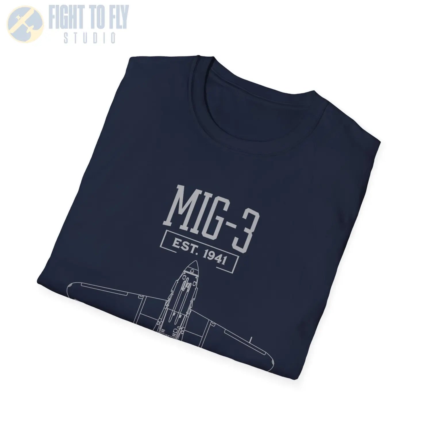 MiG-3 Premium - T-Shirt - Pilot gifts - WWII warbird t-shirt