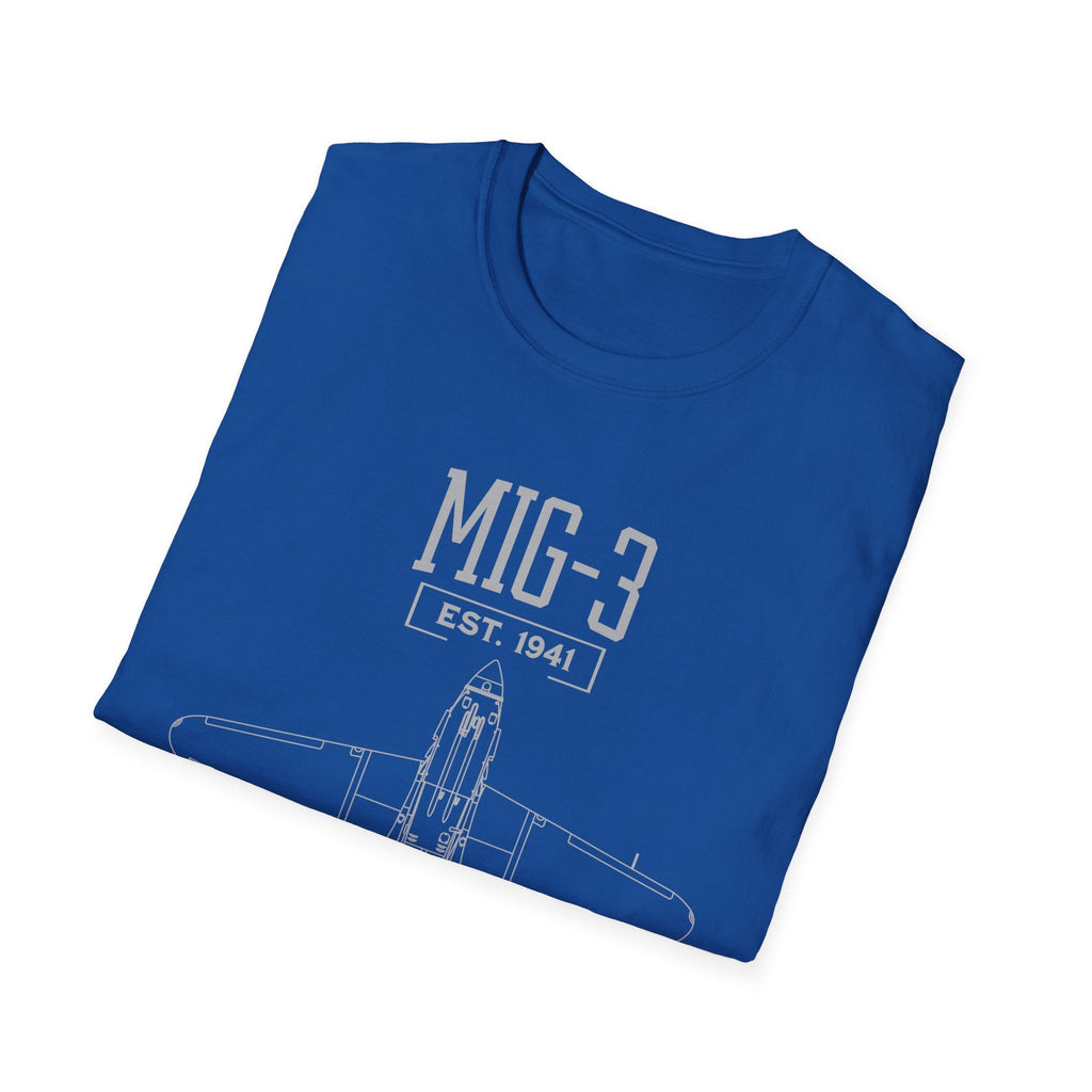 MiG 3 Premium WWII T Shirt Pilot gifts warbird t shirt