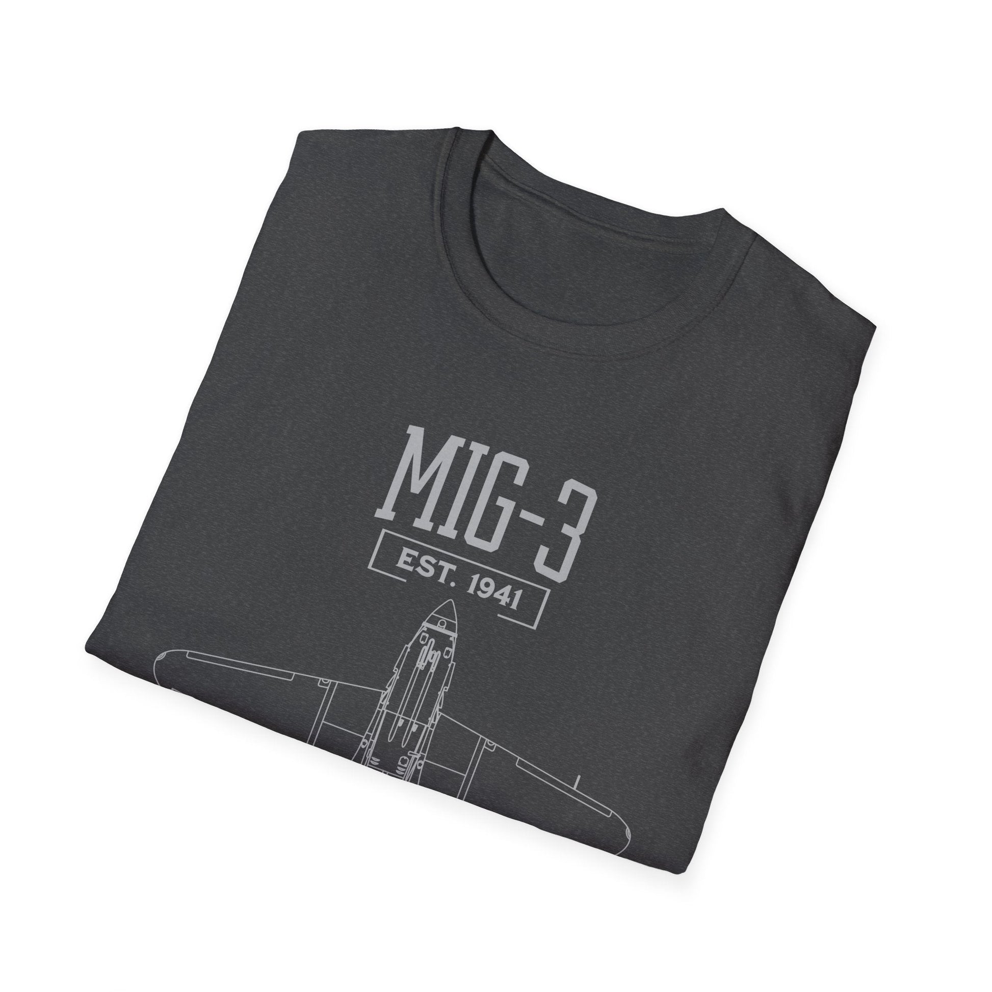 MiG 3 Premium WWII T Shirt Pilot gifts warbird t shirt