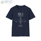 MiG-3 Premium - T-Shirt - Pilot gifts - WWII warbird t-shirt