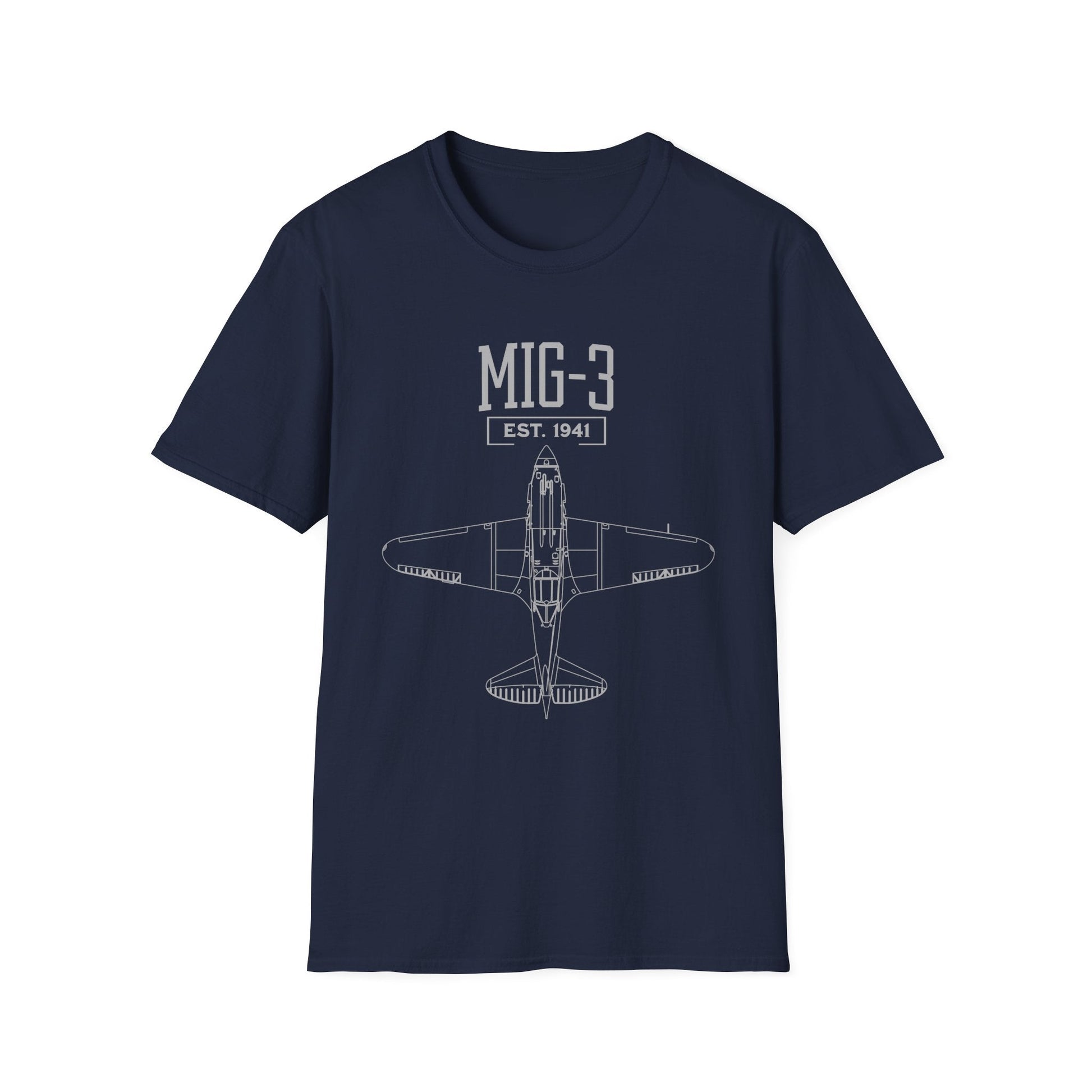 MiG 3 Premium WWII T Shirt Pilot gifts warbird t shirt