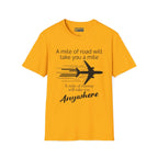 Mile of Runway - T-Shirt - Pilot gifts - WWII warbird t-shirt