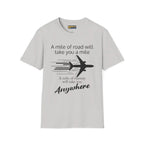 Mile of Runway - T-Shirt - Pilot gifts - WWII warbird t-shirt