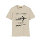 Mile of Runway - T-Shirt - Pilot gifts - WWII warbird t-shirt