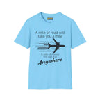 Mile of Runway - T-Shirt - Pilot gifts - WWII warbird t-shirt