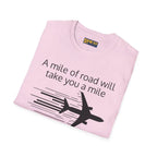 Mile of Runway - T-Shirt - Pilot gifts - WWII warbird t-shirt