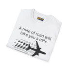 Mile of Runway - T-Shirt - Pilot gifts - WWII warbird t-shirt