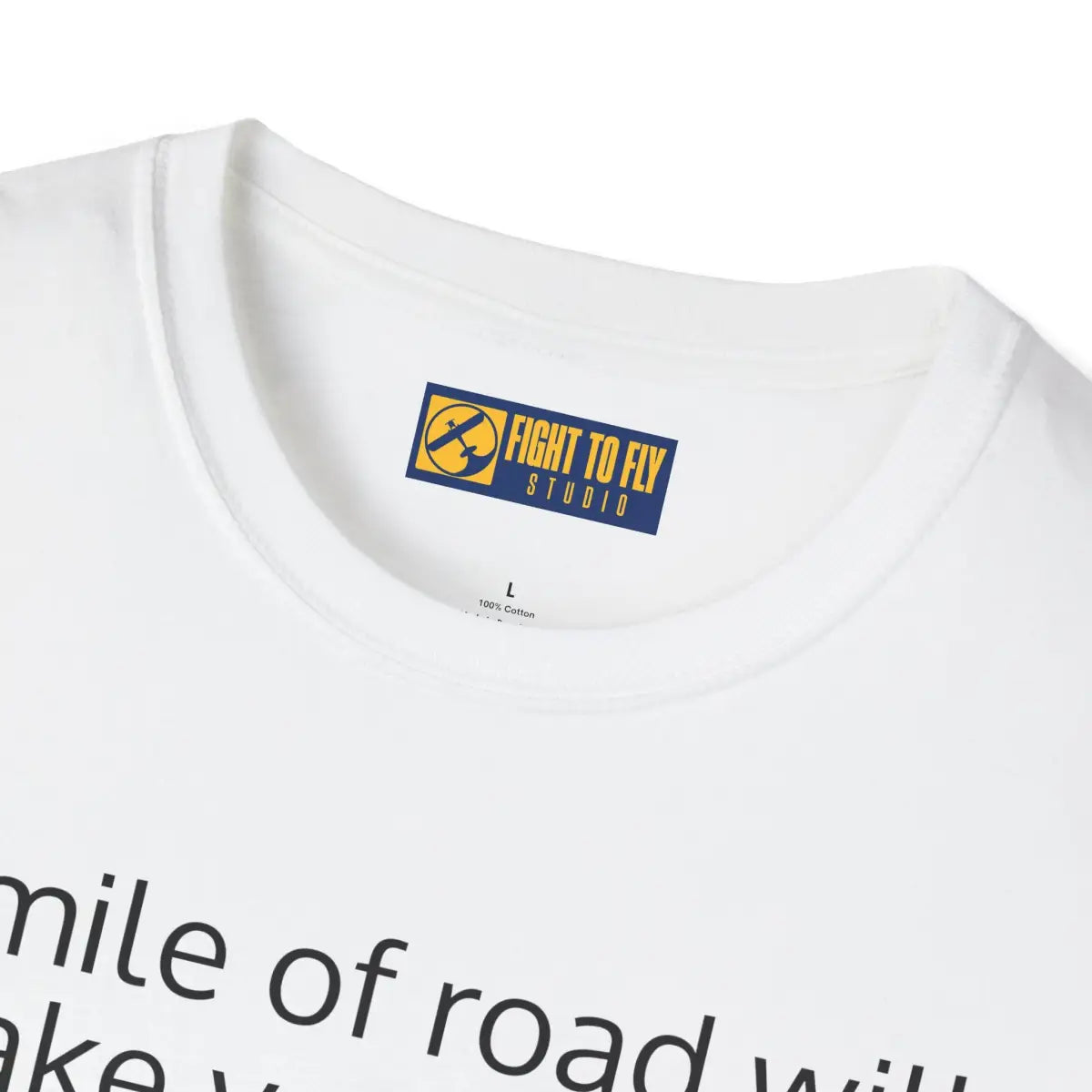 Mile of Runway - T-Shirt - Pilot gifts - WWII warbird t-shirt