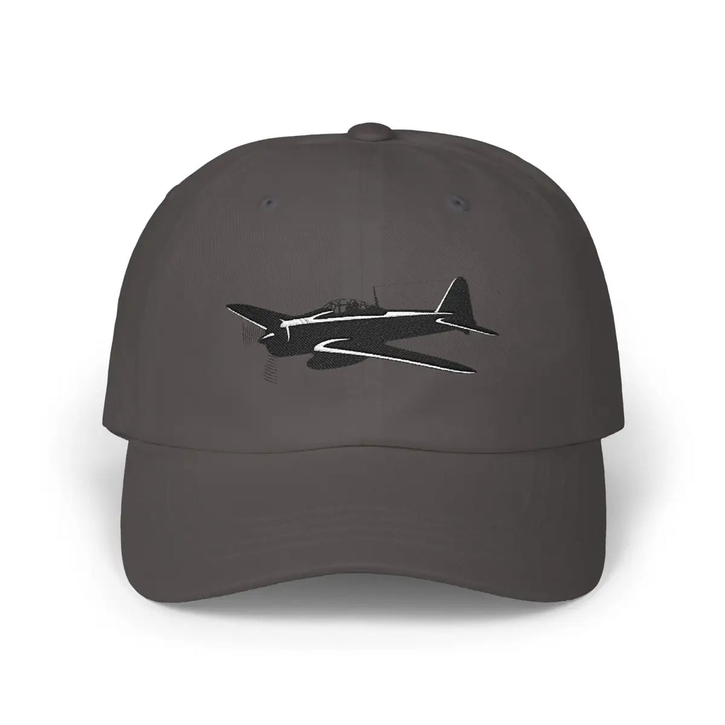 Mitsubishi A6M Zero - BW - Hats - Pilot gifts - WWII warbird t-shirt